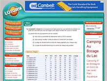 Tablet Screenshot of canada649.lototest.com